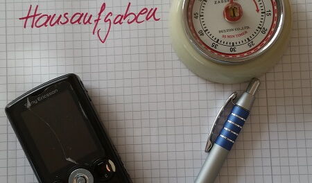 Lästig, diese Hausaufgaben
