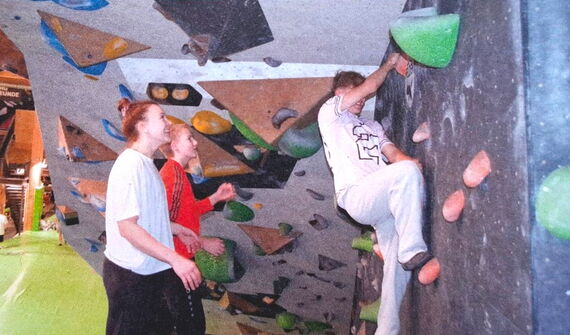 Plakat Boulderwelt Regensburg