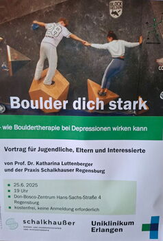 Plakat Boulder dich stark